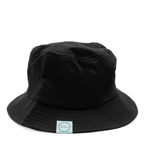 Halsa EMF Protection Bucket Hat – Anti-Radiation Silver Fiber Hat in Black