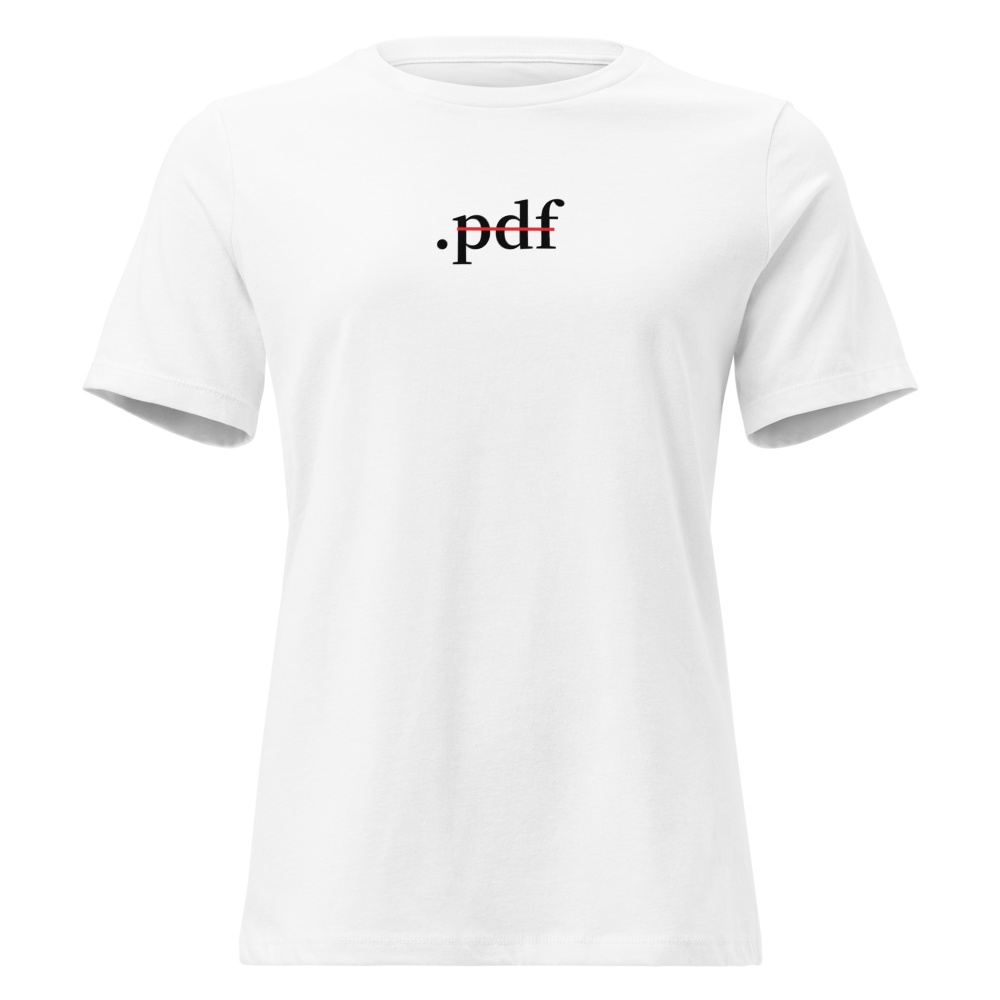 Women's J Brand .pdf Tee