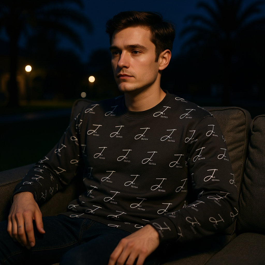 J Brand Fall Logo Dripshirt