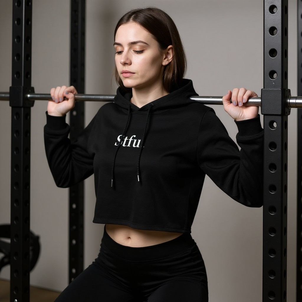J Brand IYKYK Cropped Hoodie