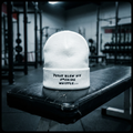 Jesus Gym Beanie – Breathable Cotton Blend Embroidered Beanie in White